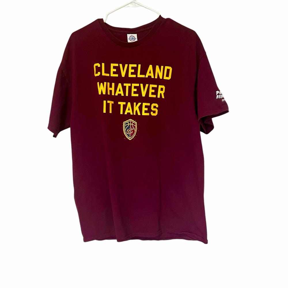 Cleveland Cavaliers Whatever It Takes T-Shirt Phantom Fireworks promo Adult XL